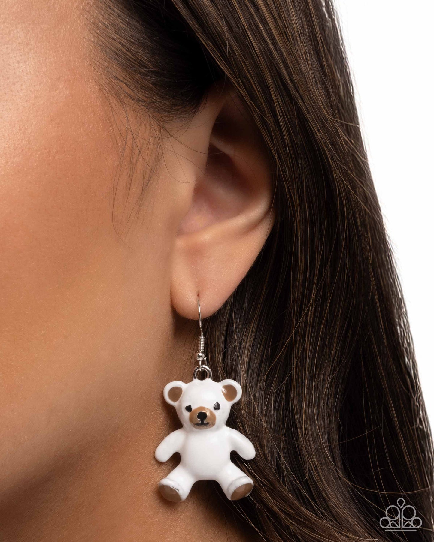 Teddy Trinket - White