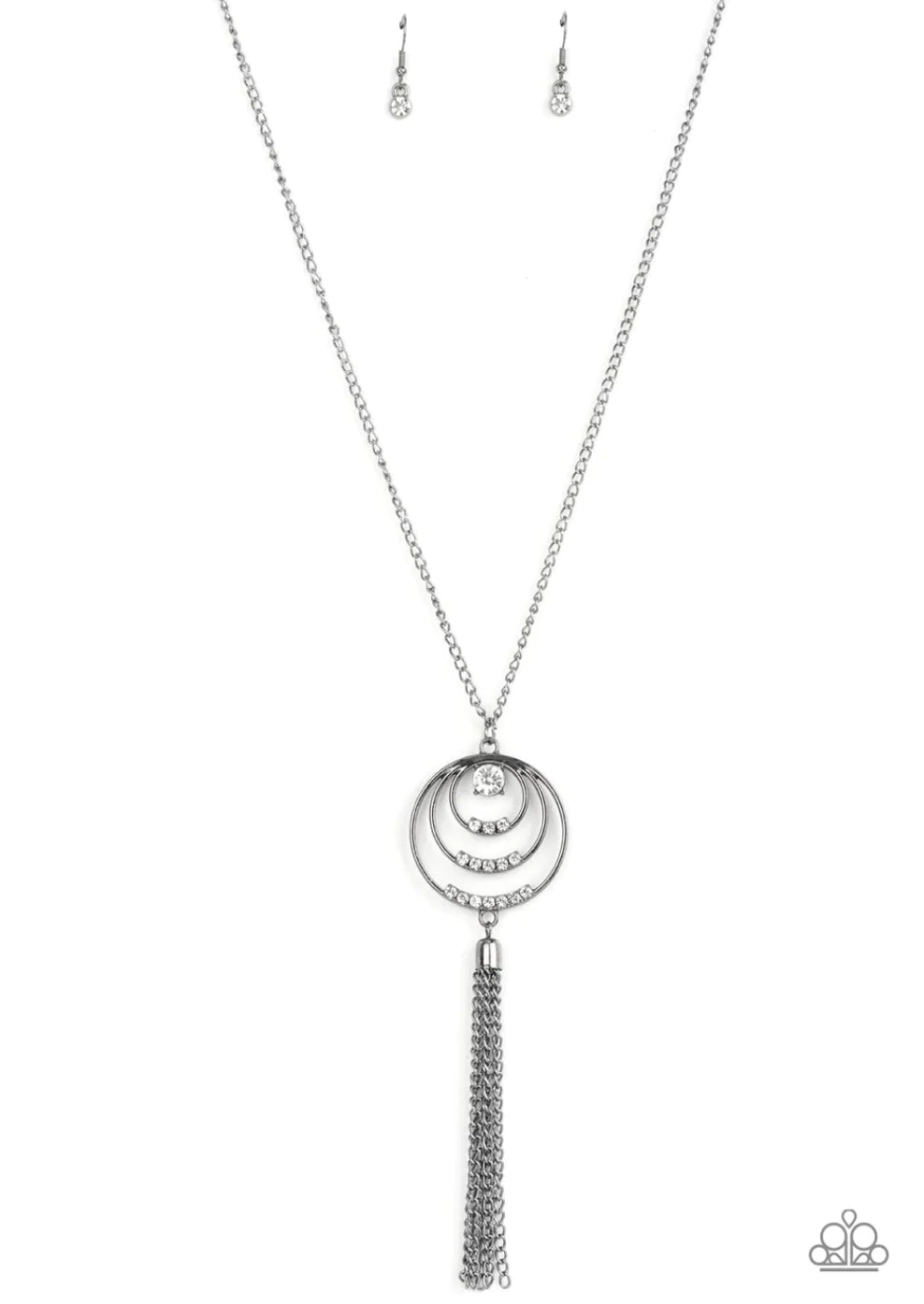 Spiraling Sparkle - Black
