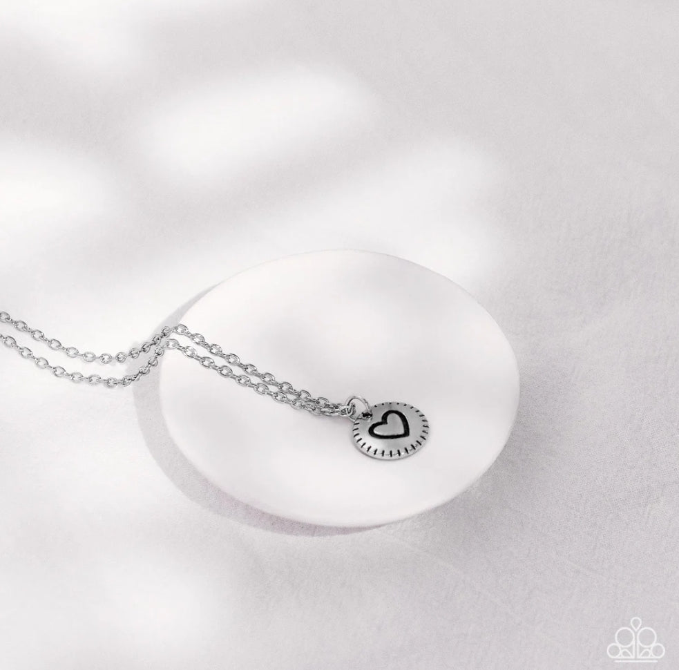 Stamped Sentiment - Silver