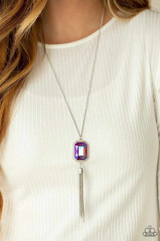 Blissed Out Opulence-Pink Necklace