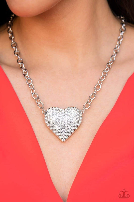 Heartbreakingly Blingy- White