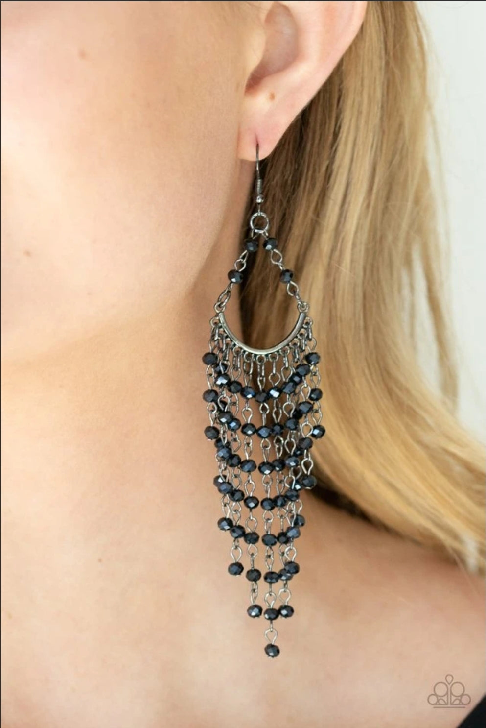 Metro Confetti - Blue - Earrings
