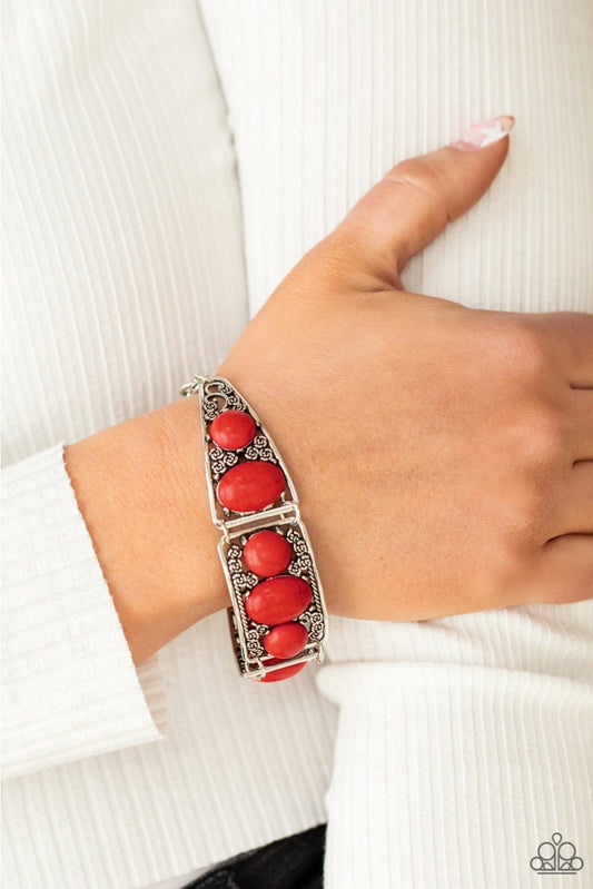 Southern Splendor-Red Bracelet