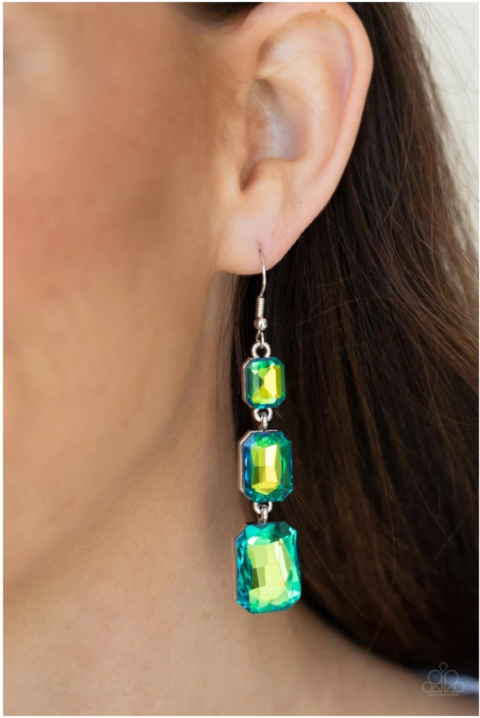 Cosmic Red Carpet-Green Earring
