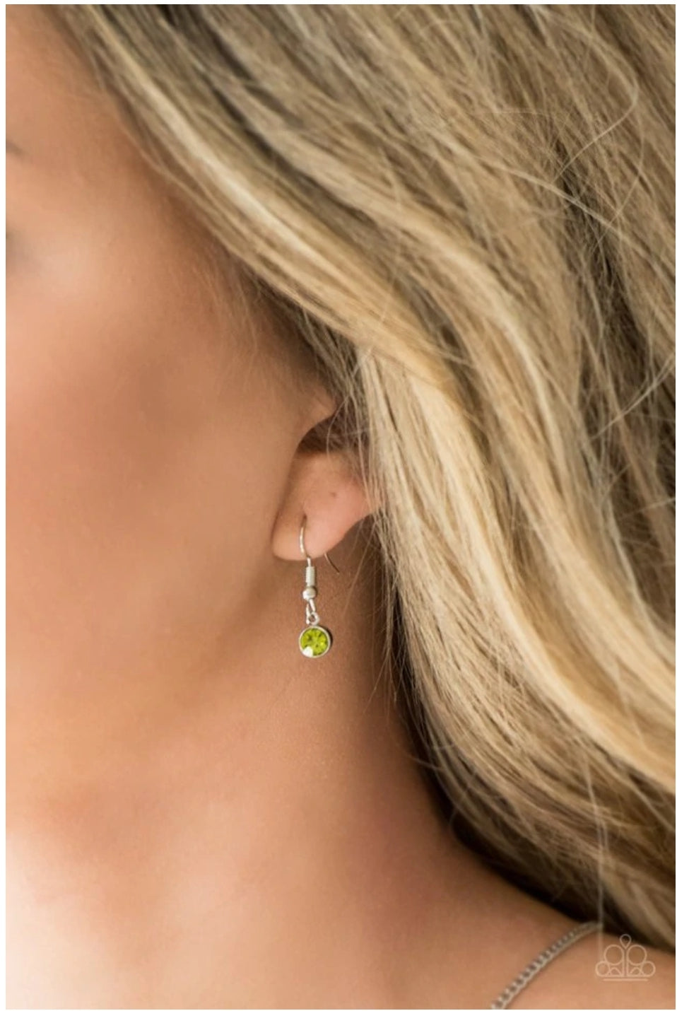 Chicly Centered-Green Necklace