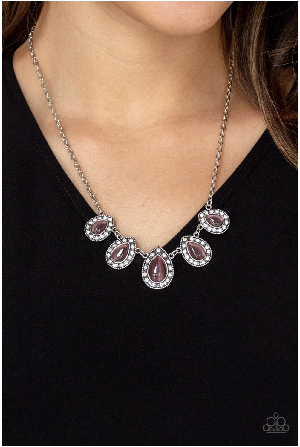 Everlasting Enchantment-Purple Necklace