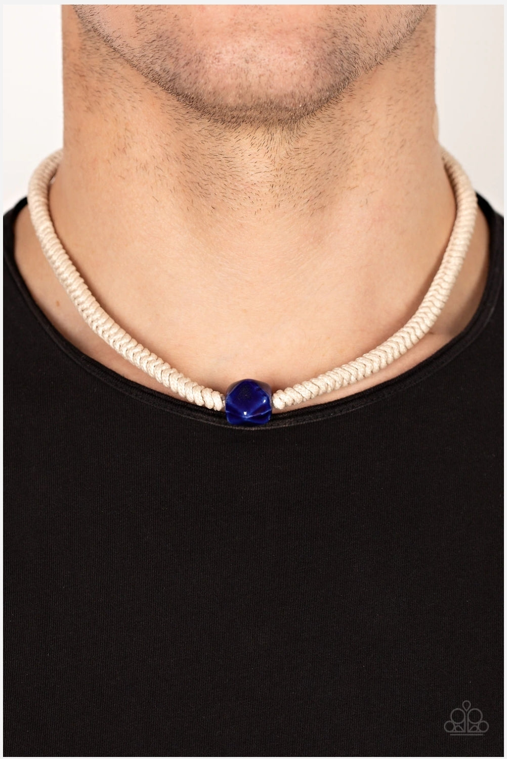 Metamorphic Marvel-Blue Urban Necklace