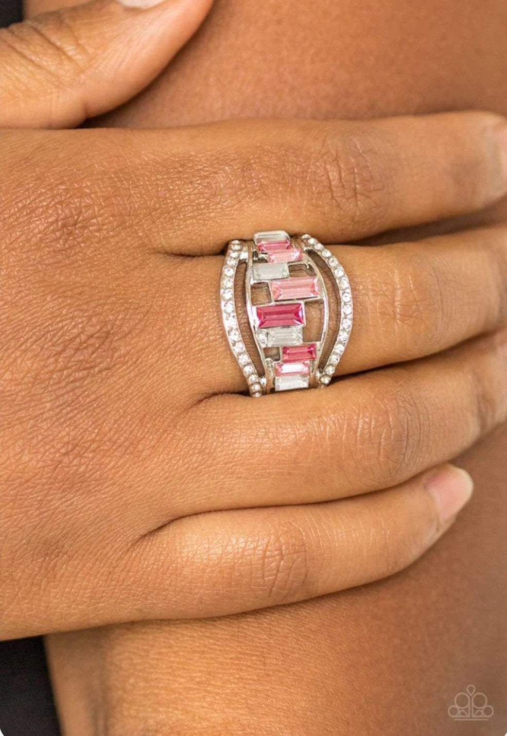 Treasure Chest Charm - Pink