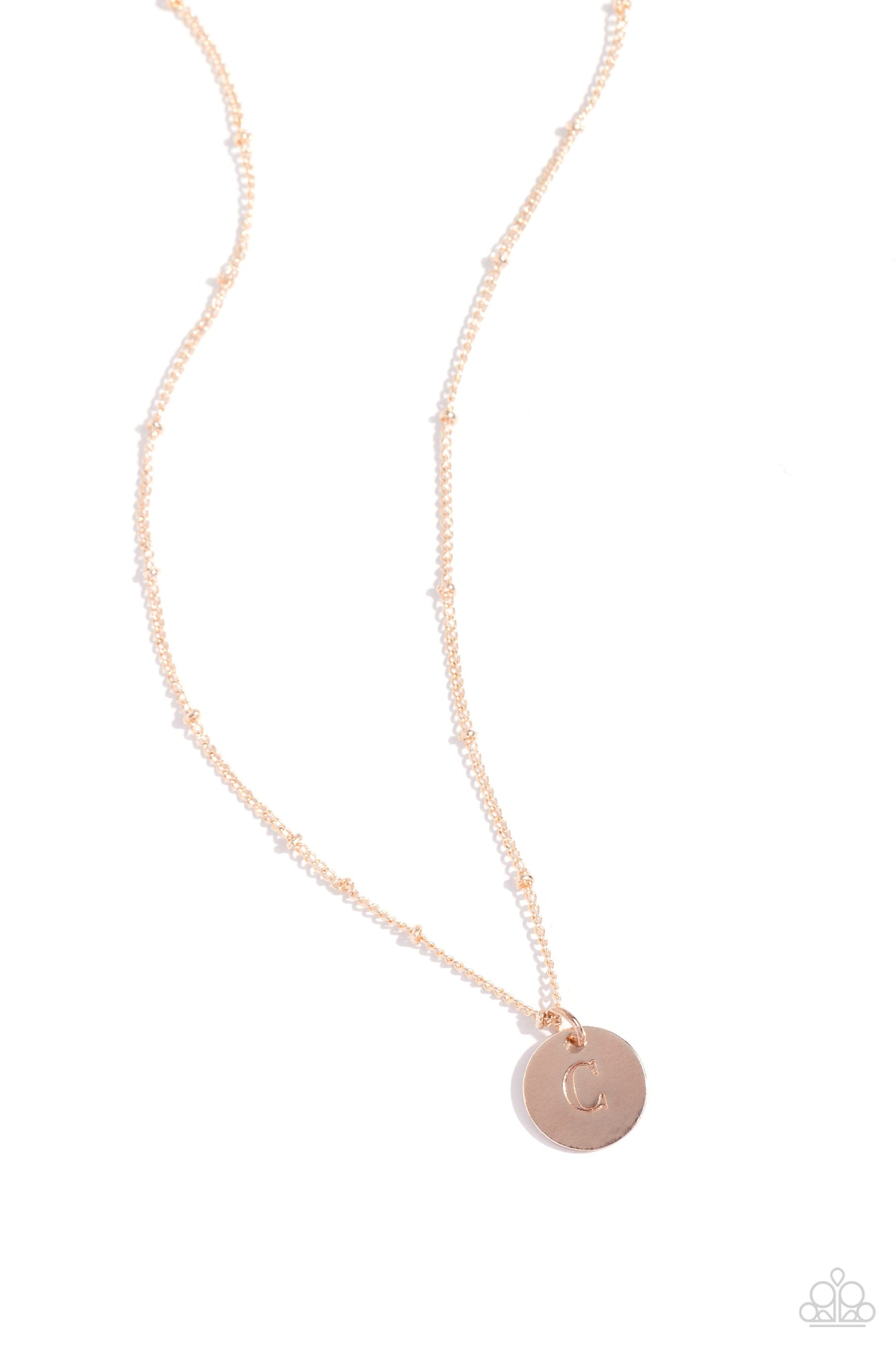 Initial Elegance - Rose Gold - C