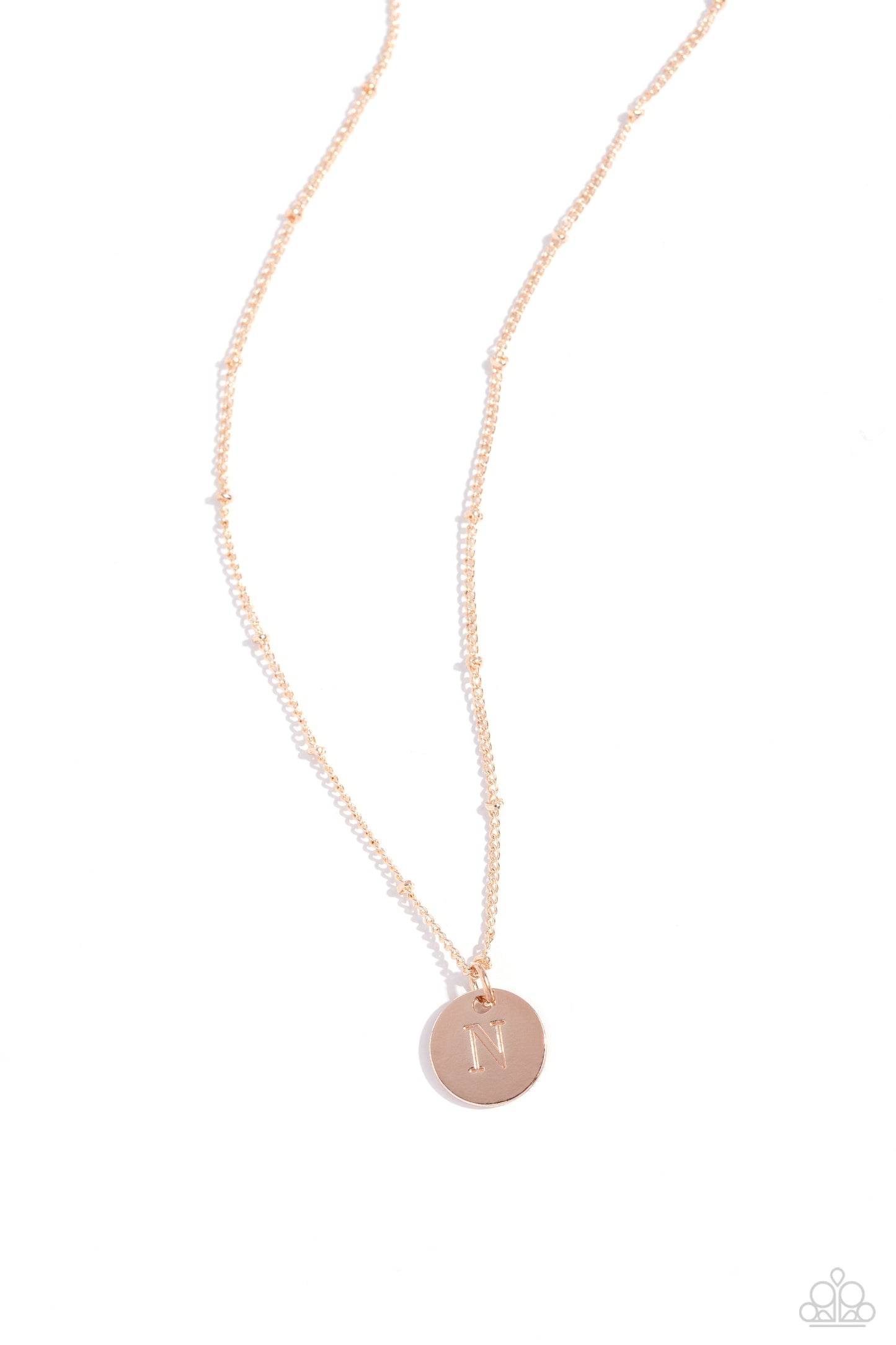 Initial Elegance - Rose Gold - N