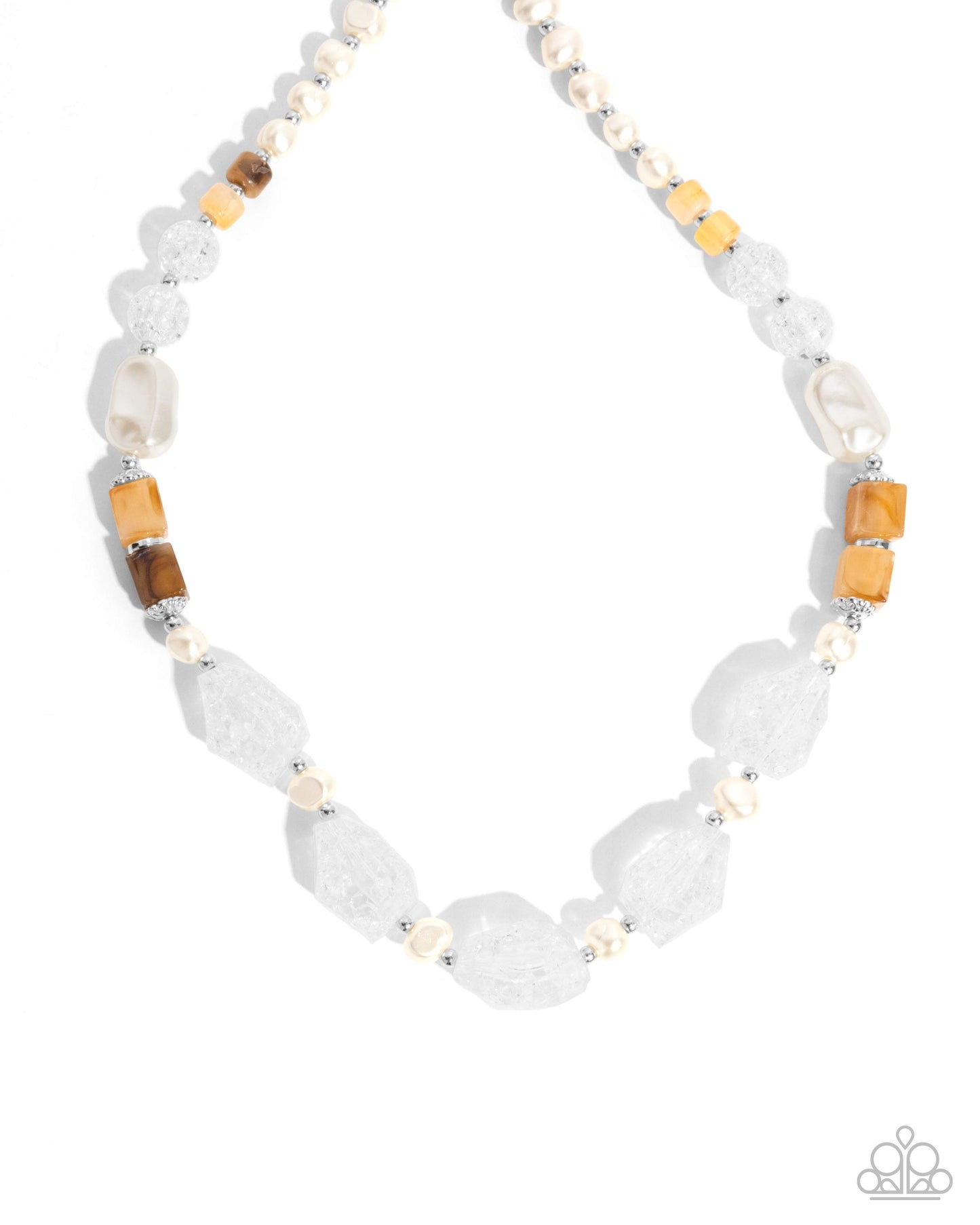 Crackling Chic - White