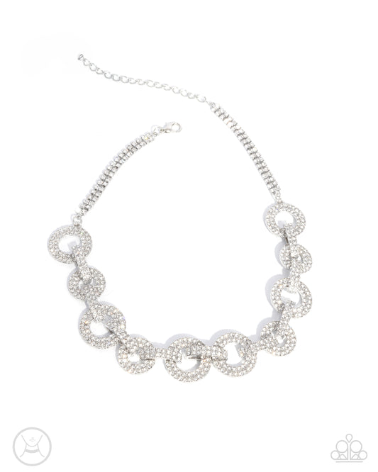 Elegant Embrace - White