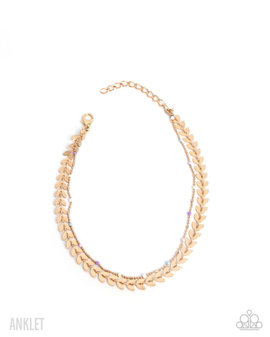 Actionable Anklet - Gold