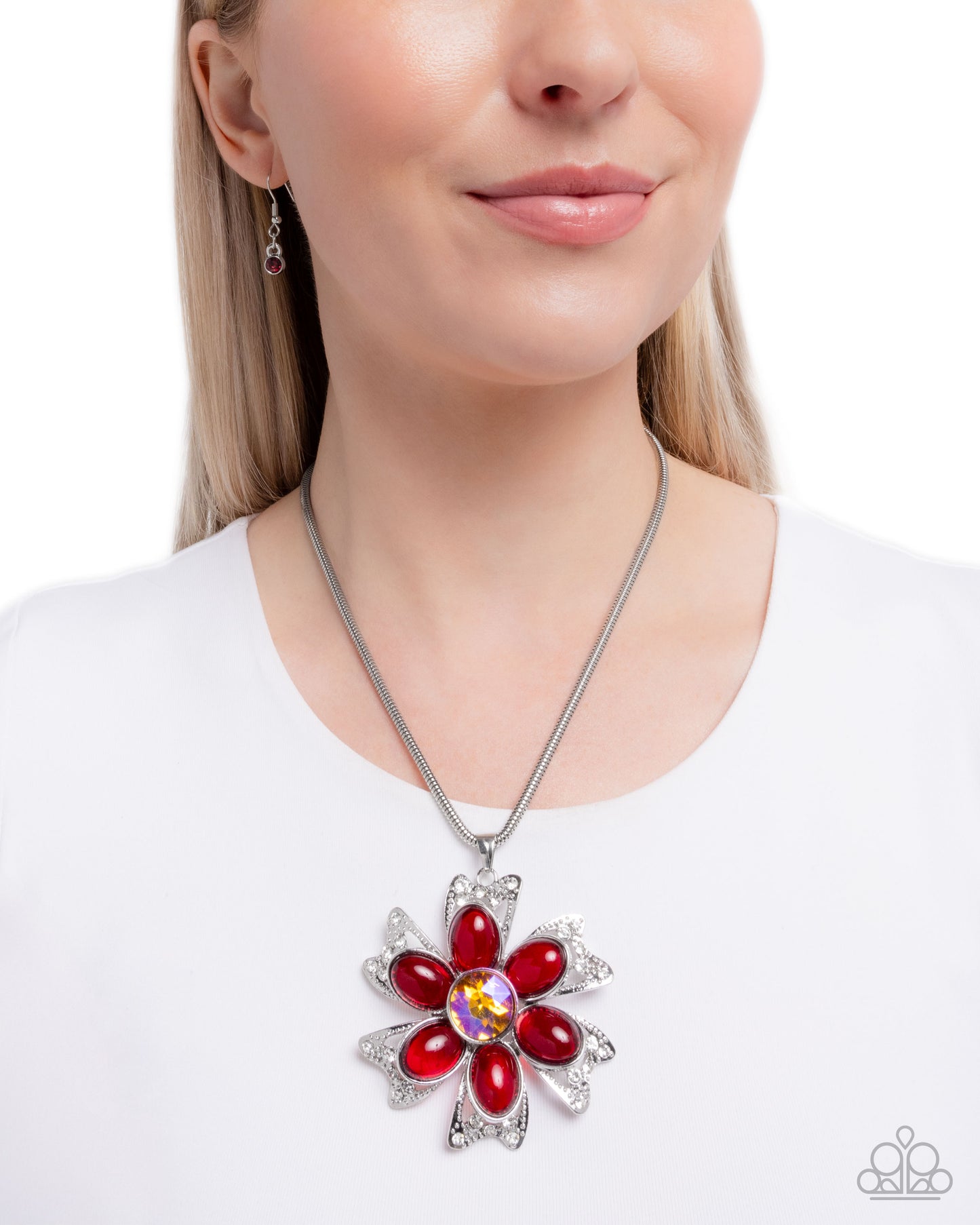 Floral Figurehead - Red