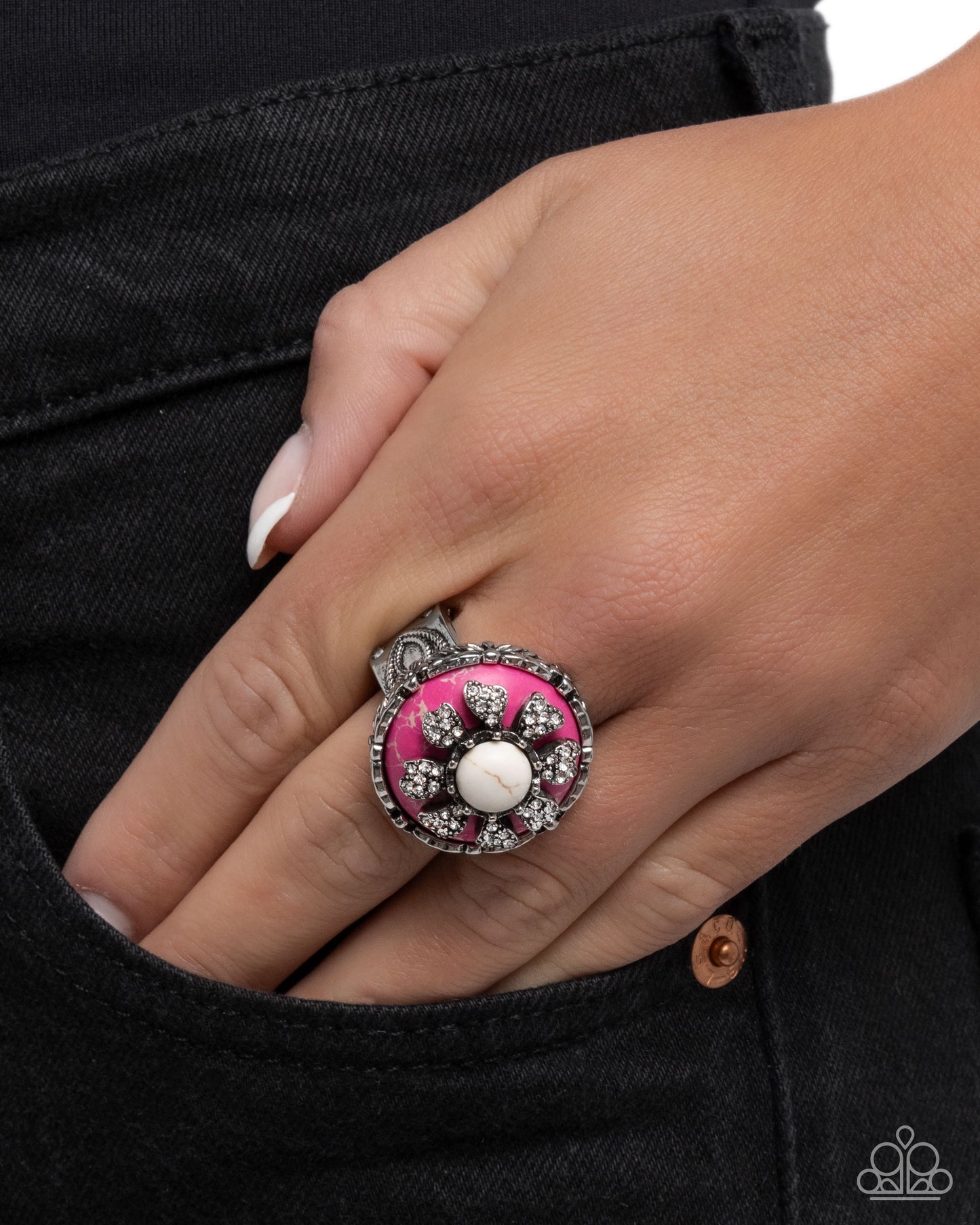 Floral Framework - Pink