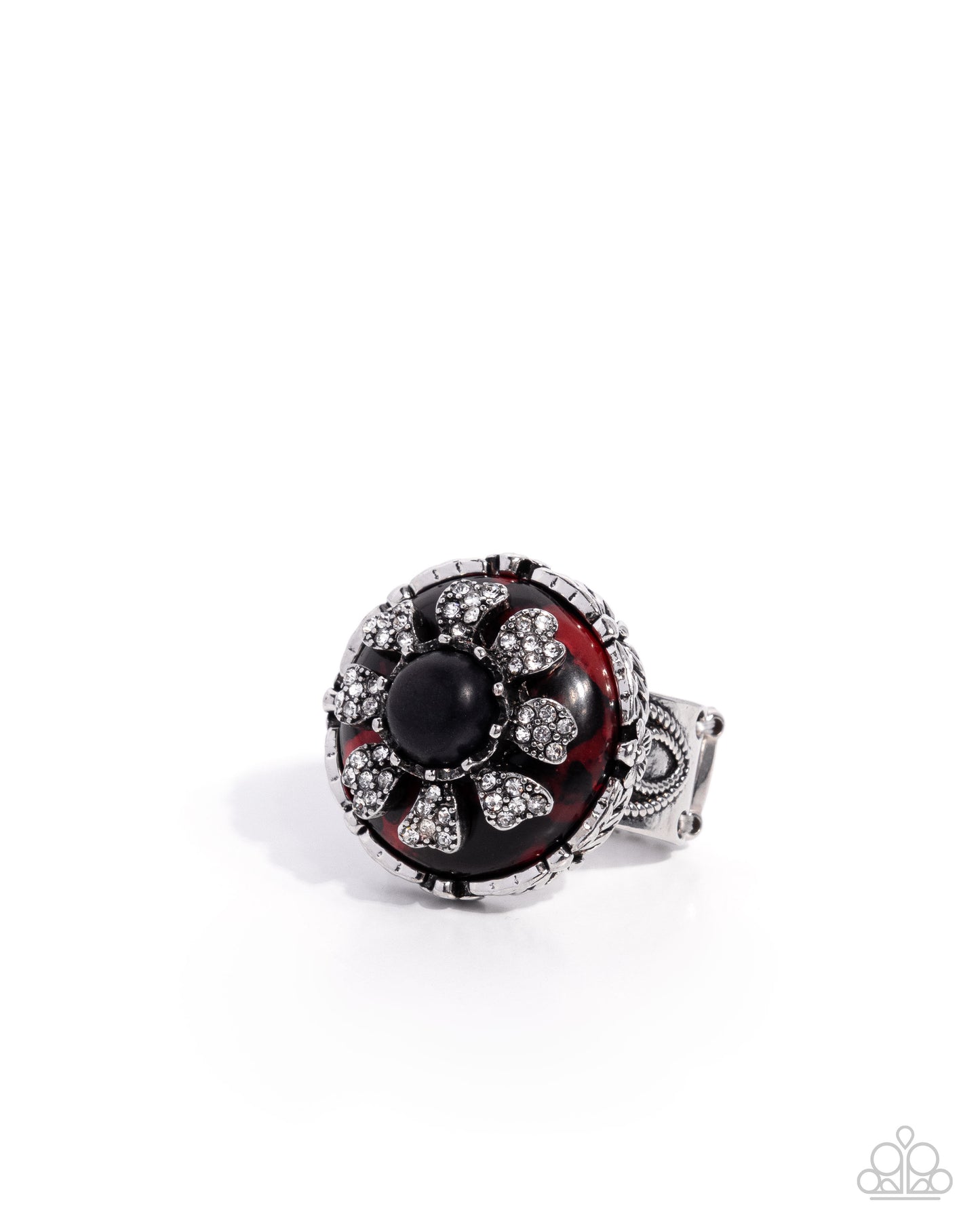 Floral Framework - Red