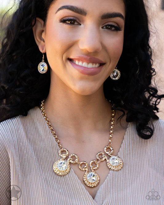 Hypnotized-Necklace Gold