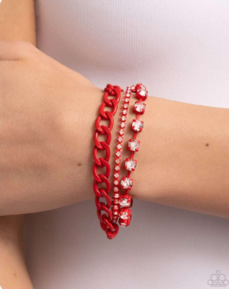 Colorful Canvas  - Red
