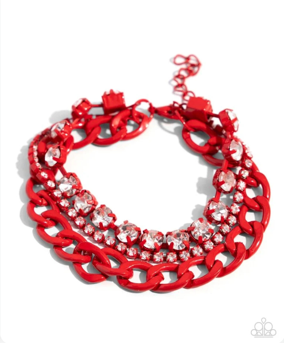 Colorful Canvas  - Red