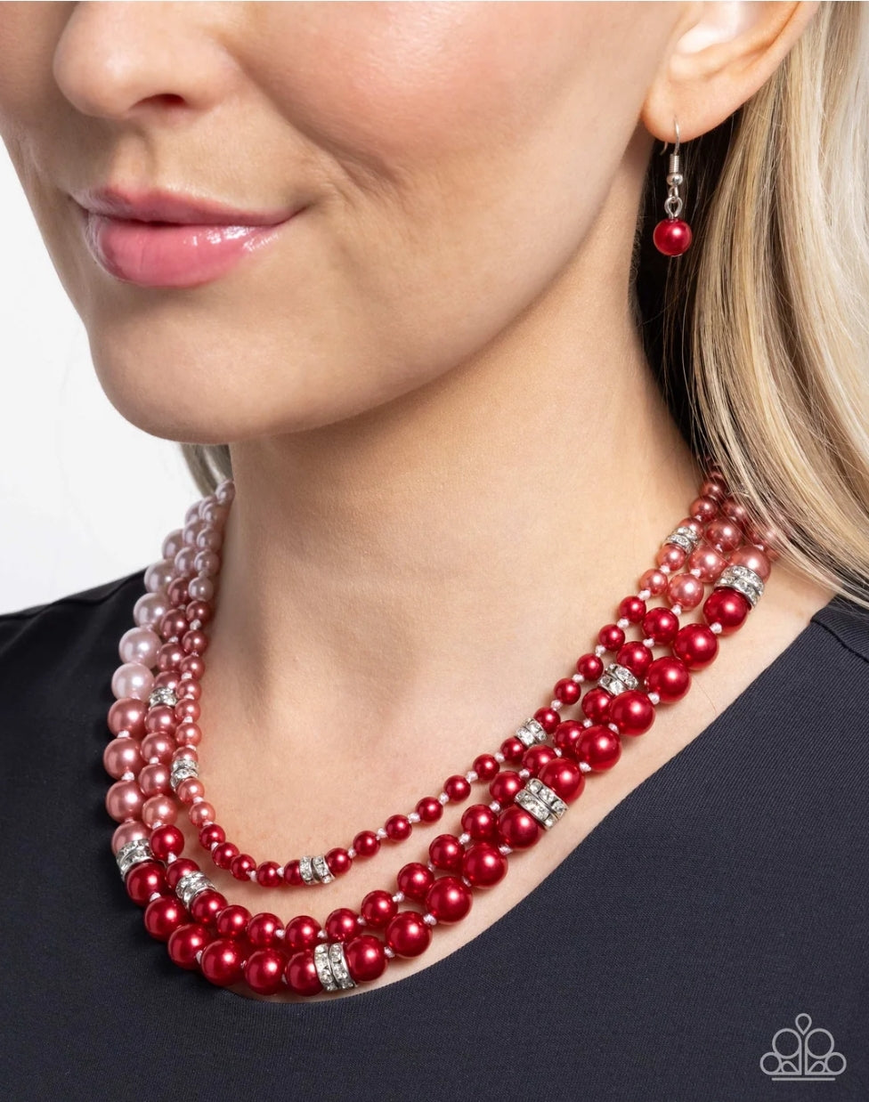 Ombré Ornament - Red