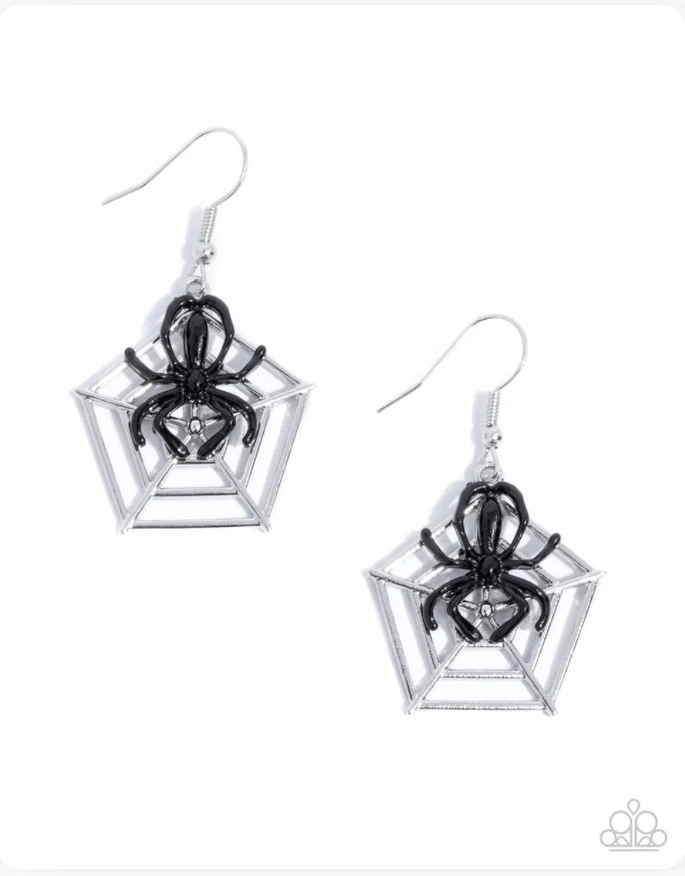Spiderweb Statement  - Black