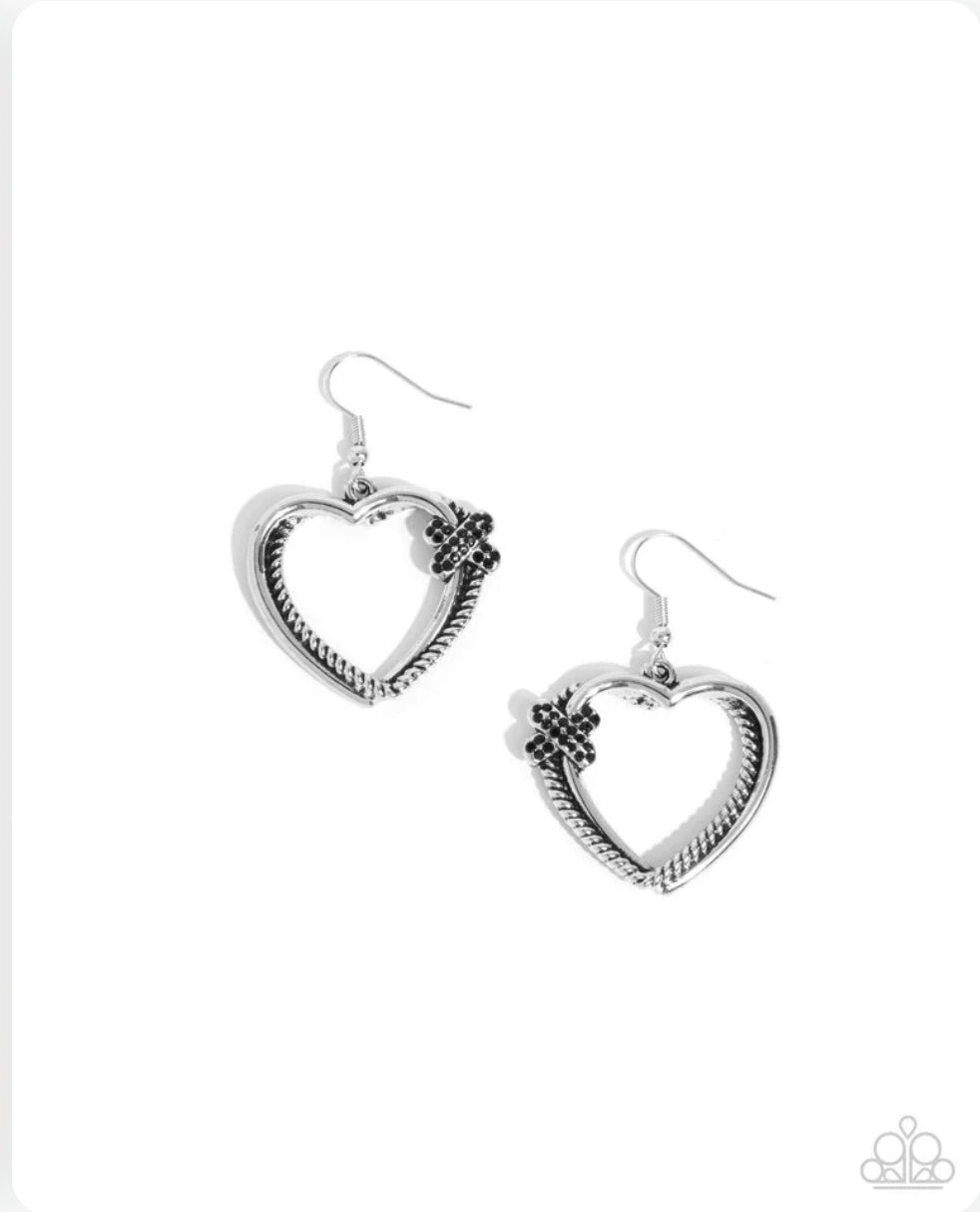 Crisscross Courtship - Black