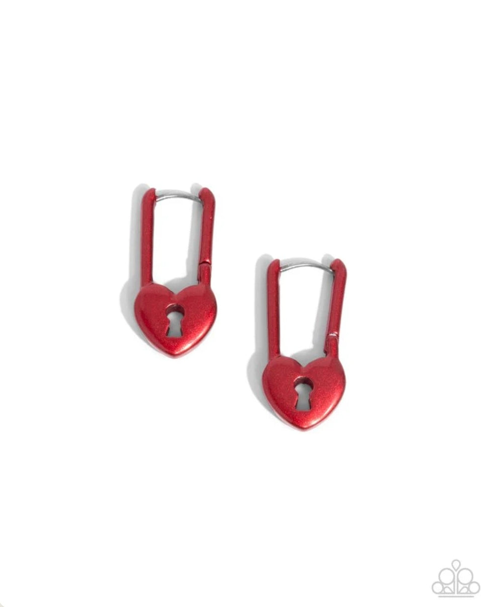 Pampered Padlock - Red