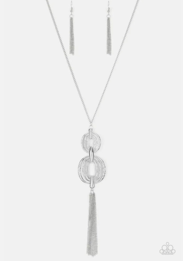 Timelessly Tasseled - Silver