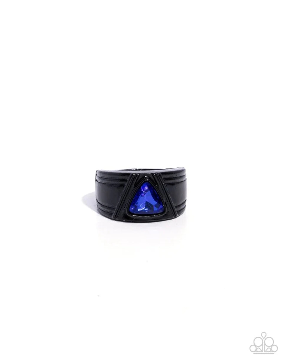 Trenchant Triangle - Blue