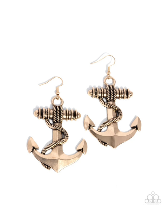 Adorable Anchor - Gold