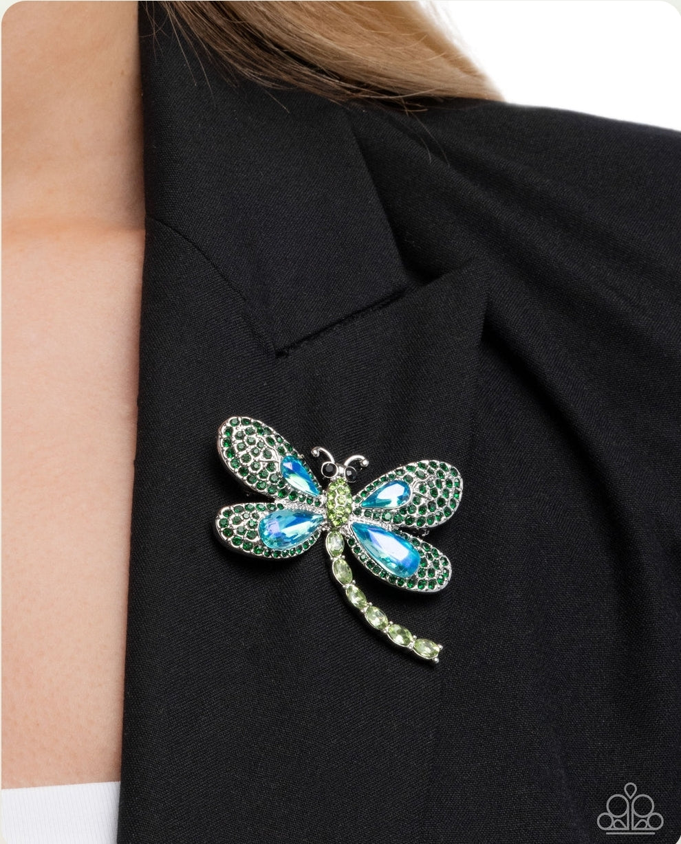 Divine Dragonfly  - Green