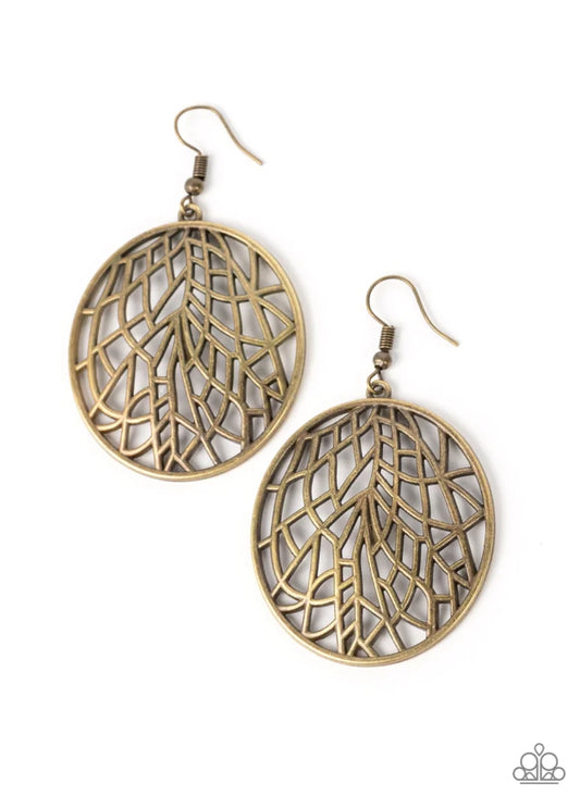 Fractured Foliage - Brass
