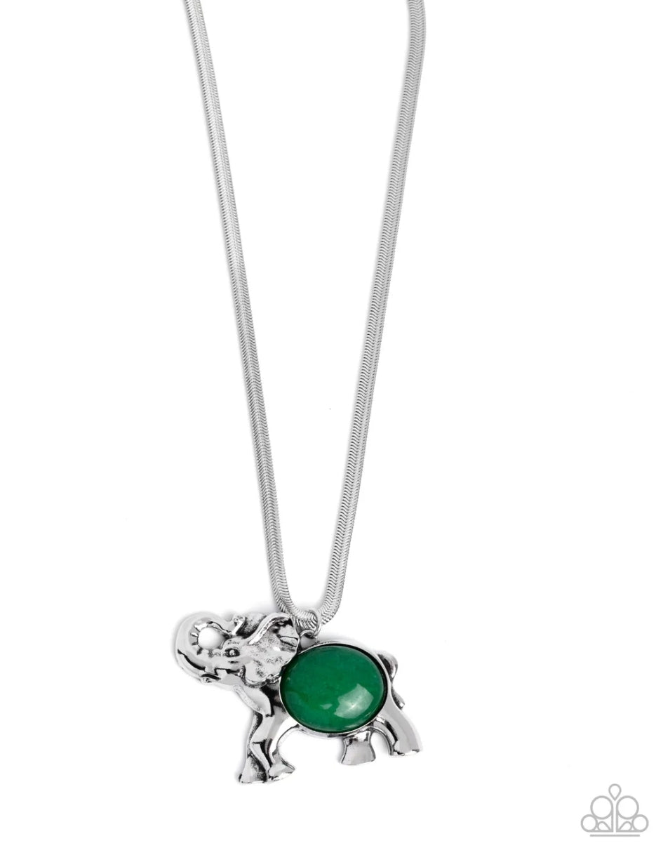 Empathetic Elephant  - Green