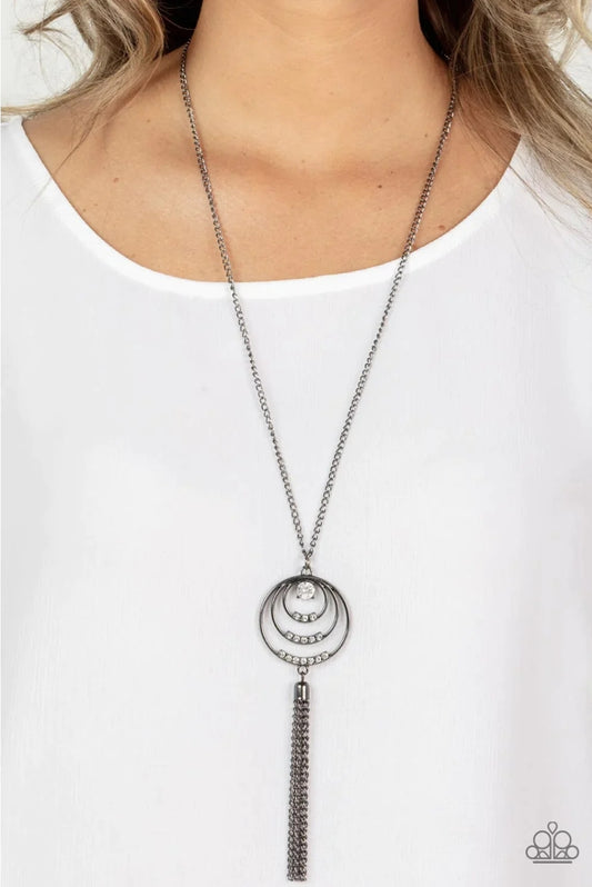 Spiraling Sparkle - Black