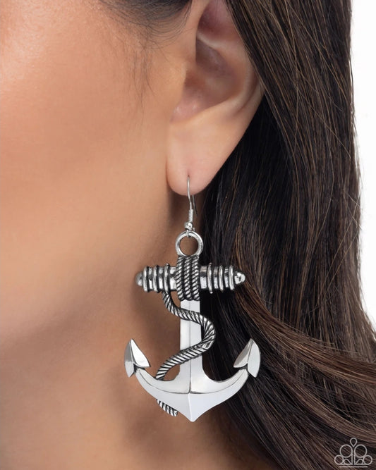 Adorable Anchor - Silver