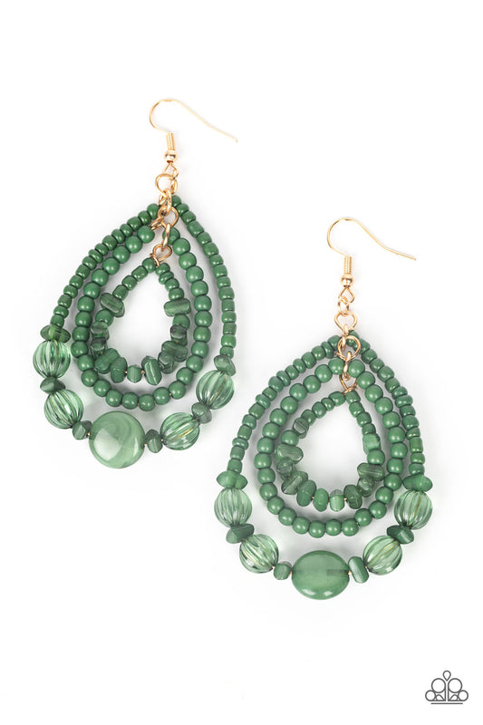 Prana Party-Green Earring
