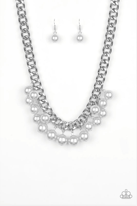 Get Off My Runway-Silver Neclace