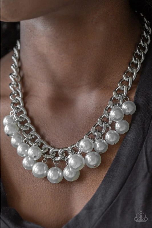 Get Off My Runway-Silver Neclace