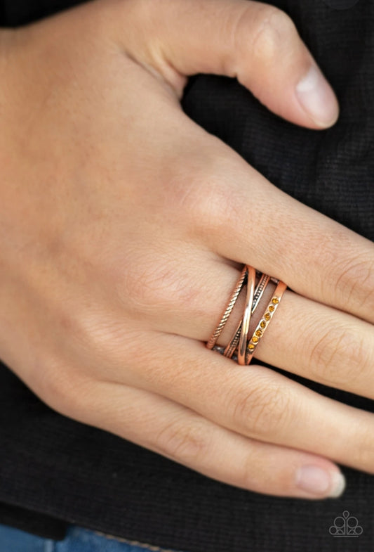 Stay In Your Lane-Copper Ring