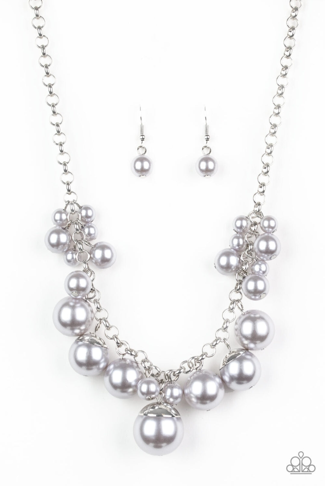 Broadway Belle-Silver Necklace