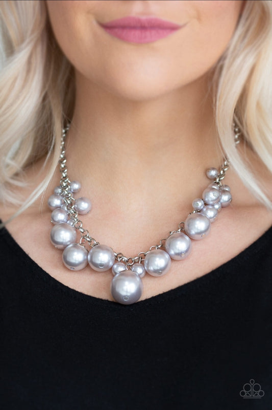 Broadway Belle-Silver Necklace