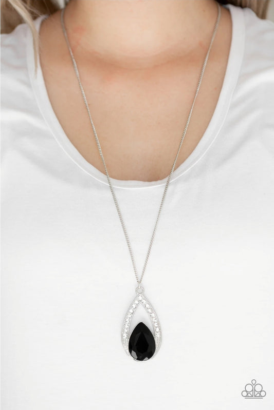 Notorious Noble-Black Necklace