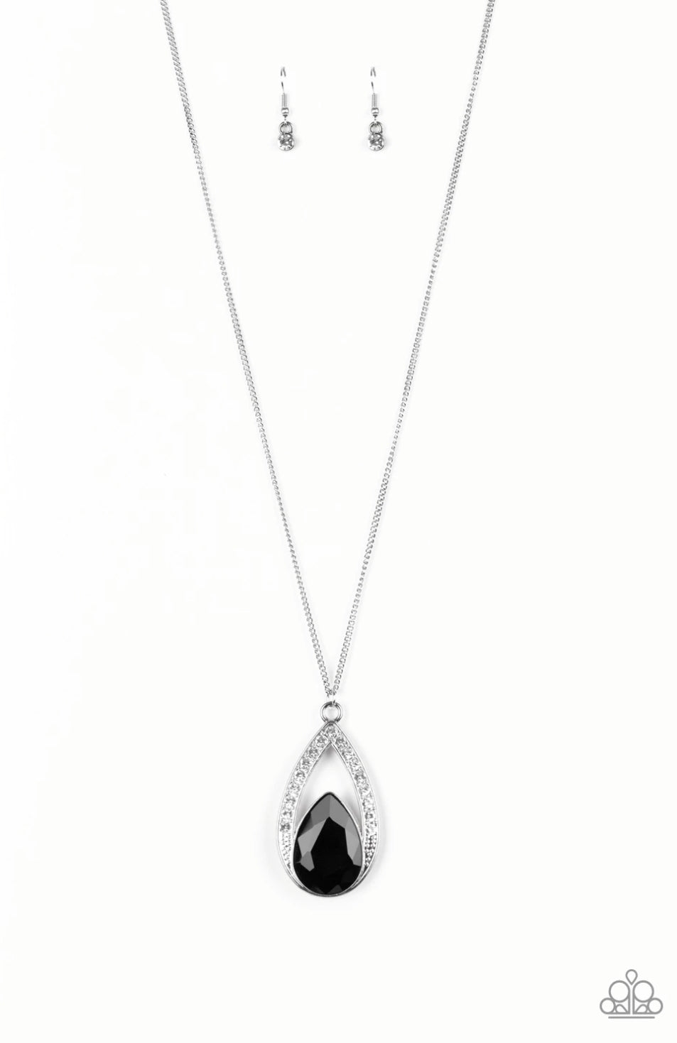 Notorious Noble-Black Necklace