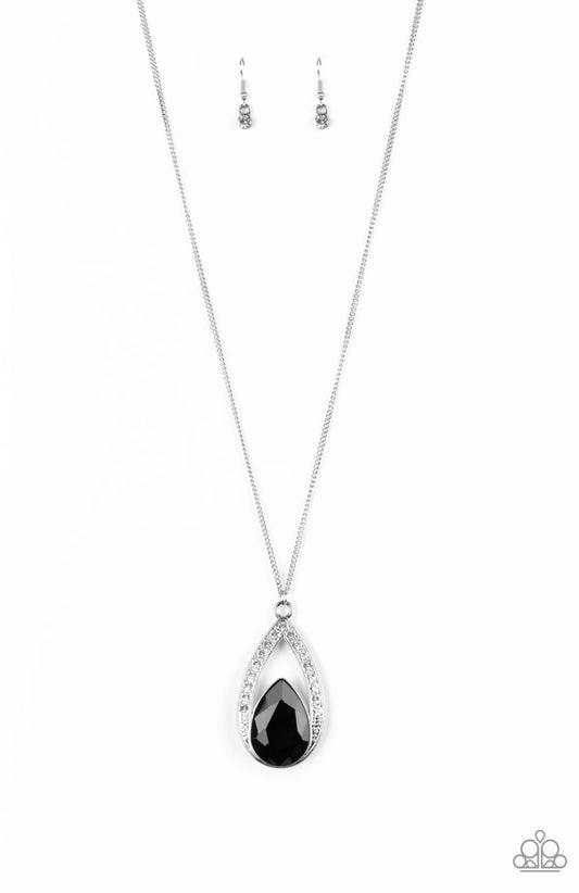 Notorious Noble-Black Necklace