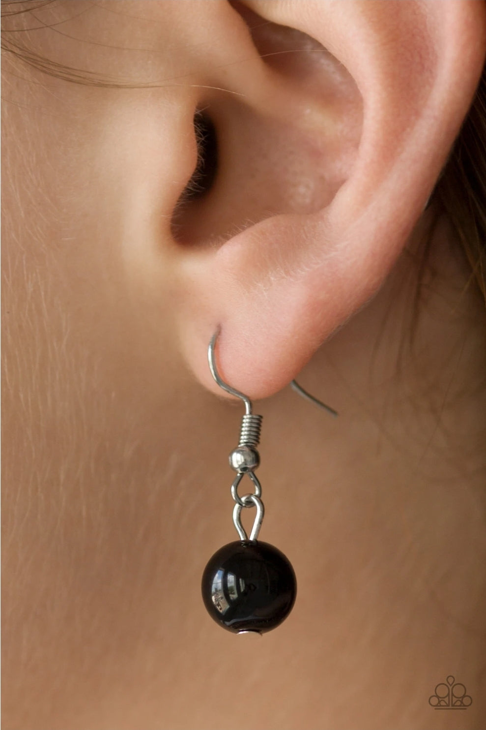 Flirtatiously Florida-Black Necklace
