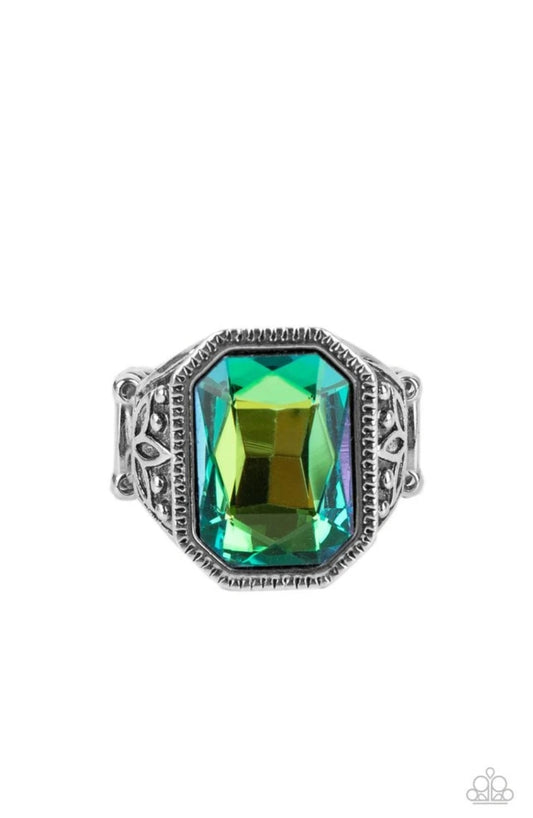 Galaxy Goddess-Green Ring