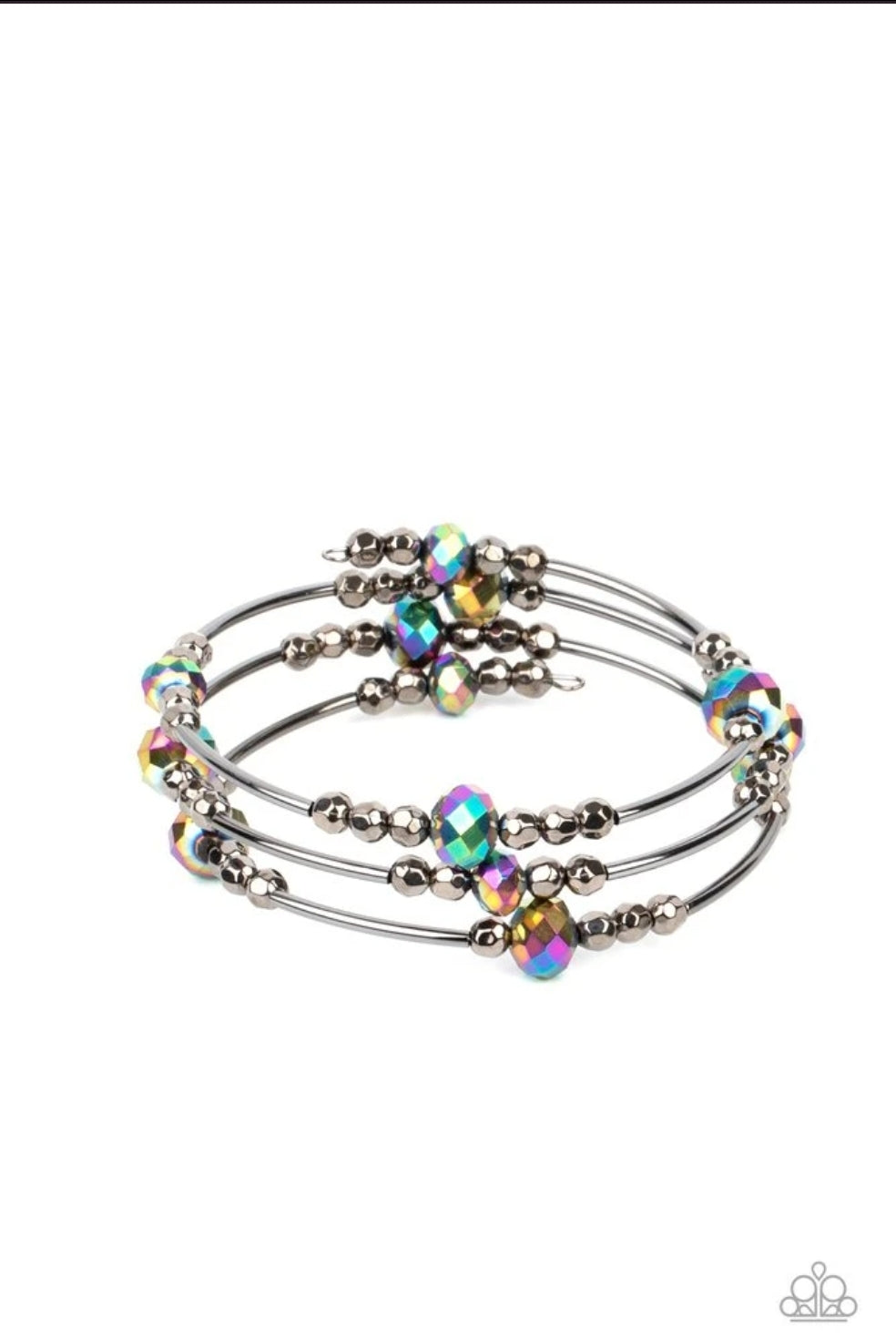 Showy Shimmer-Multi Bracelet