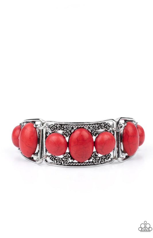 Southern Splendor-Red Bracelet