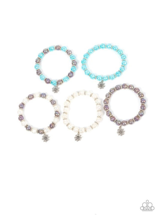Starlet Shimmer-Snowflake Bracelet