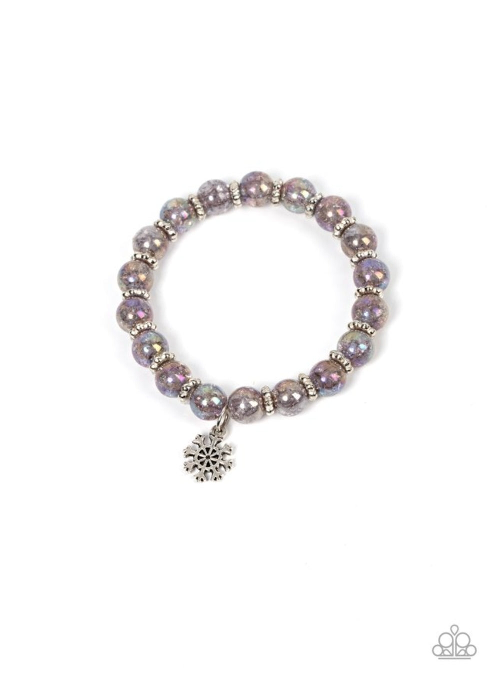 Starlet Shimmer-Snowflake Bracelet